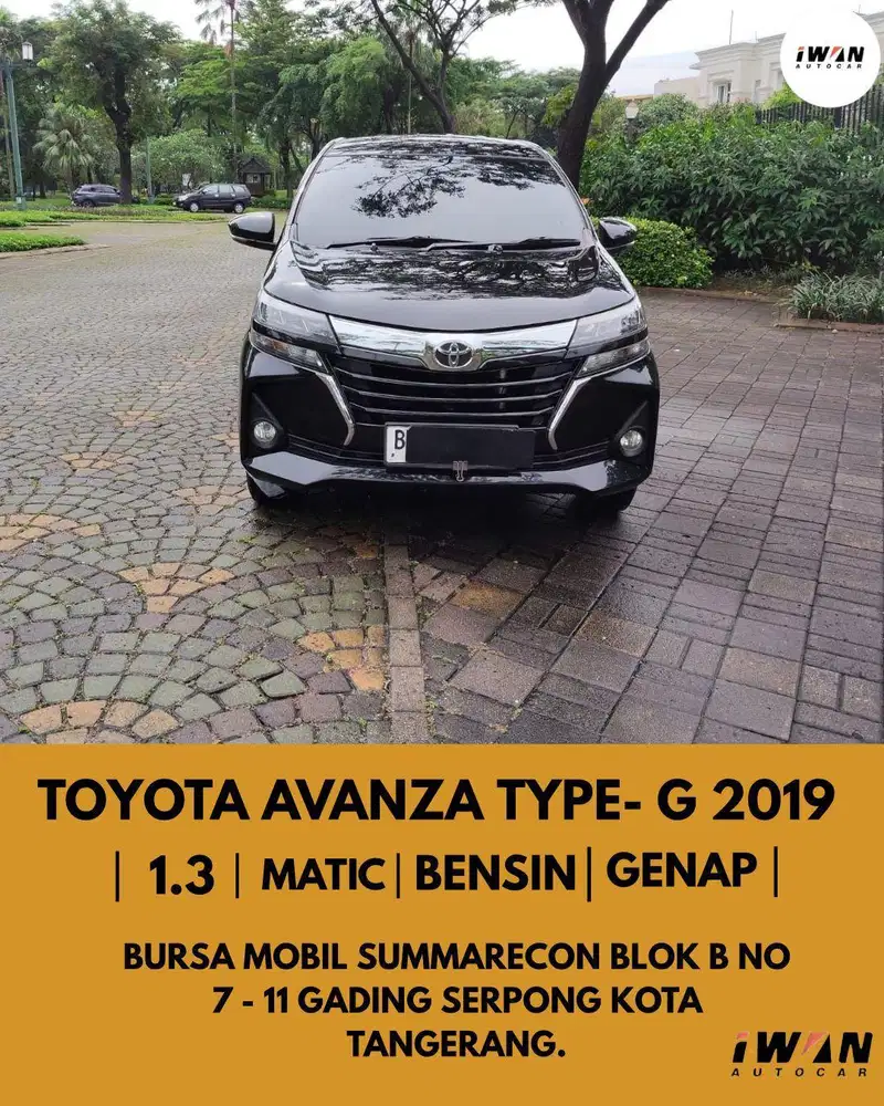 TOYOTA AVANZA G 1.3 AT