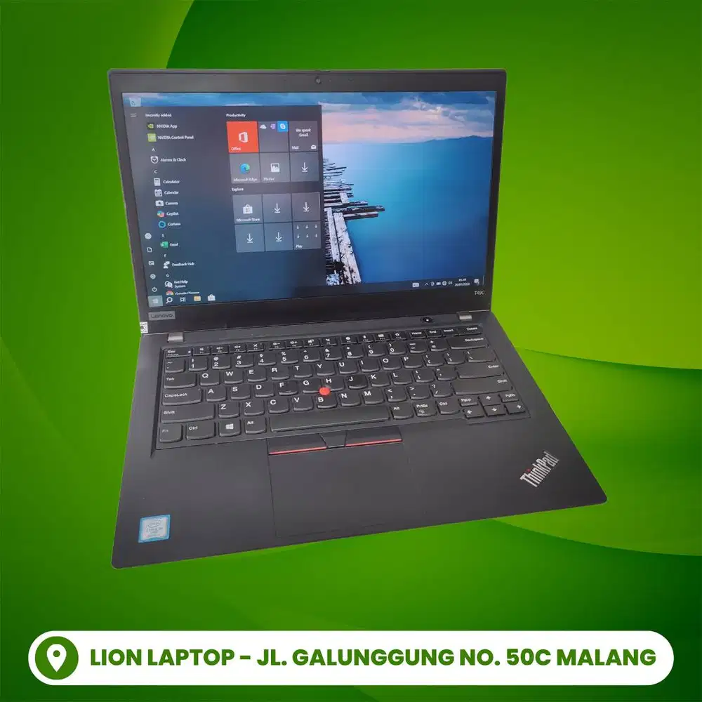 Double VGA NVIDIA Core i5 8/256 Slim Lenovo Thinkpad T490 [10|03]