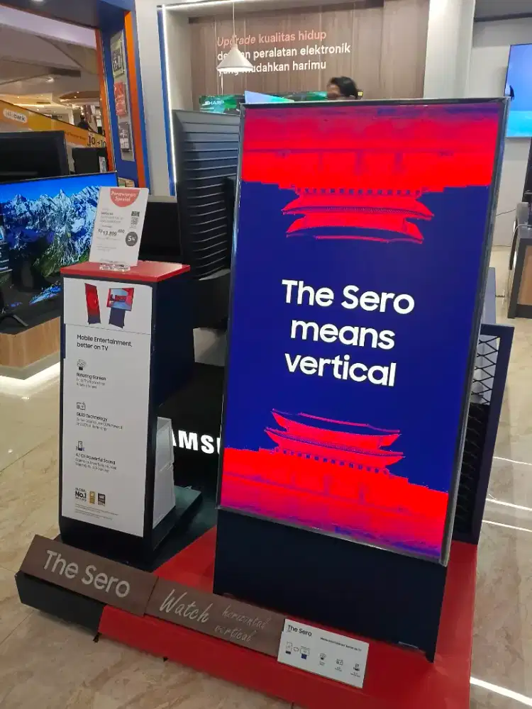 Samsung Qled the sero