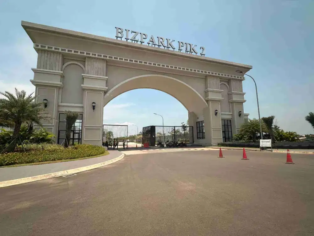 DISEWAKAN PERGUDANGAN BIZPARK PIK 2 9 x 20