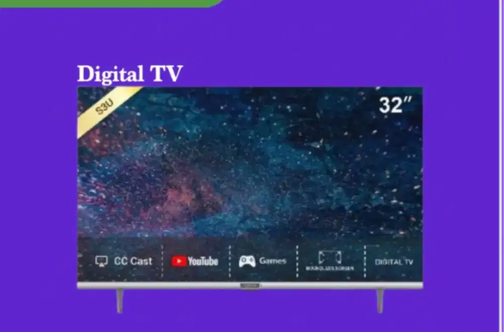 Di jual Smart TV Digital  Coocaa 32s3u