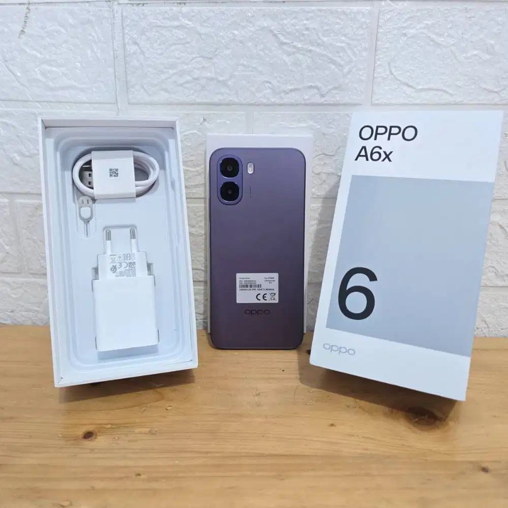 OPPO A6X RAM 6/128GB BNOB Original Fullse