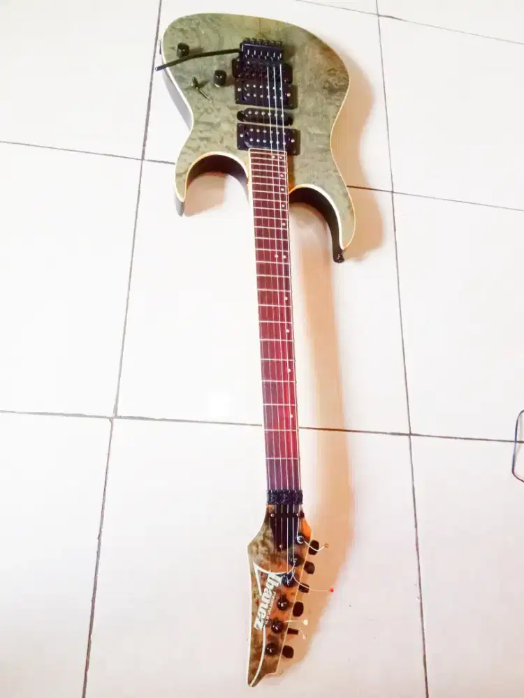 Gitar listrik ianwz premium cstme luthier hq class