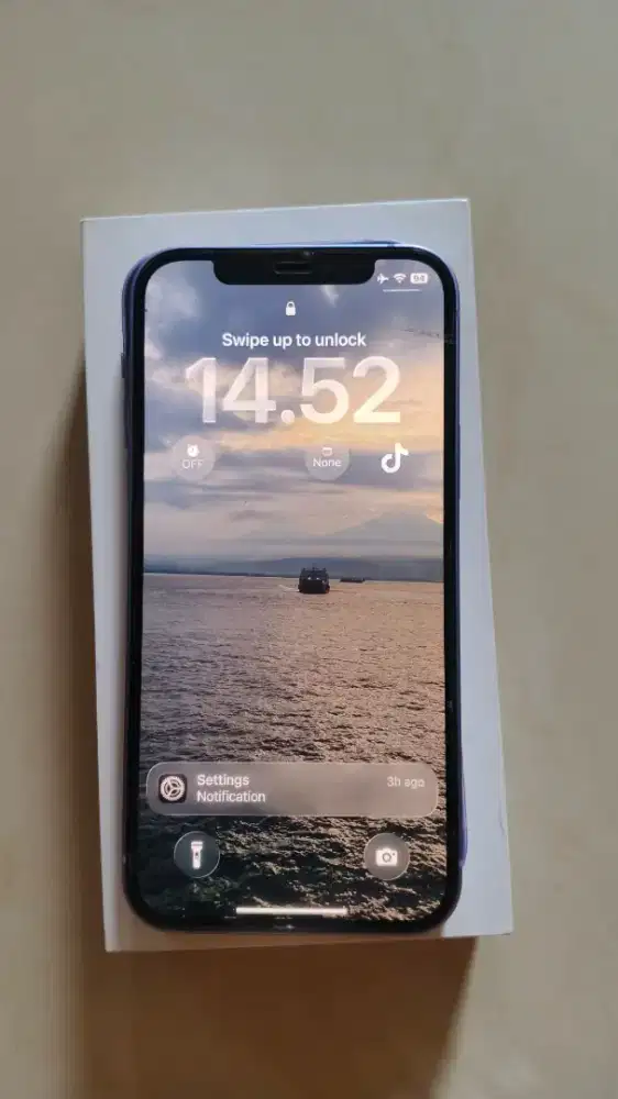 Jual iphone 12 purple 128 Ibox