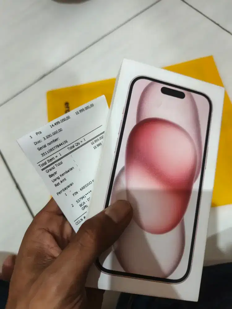 iPhone 15 128gb segel iBox