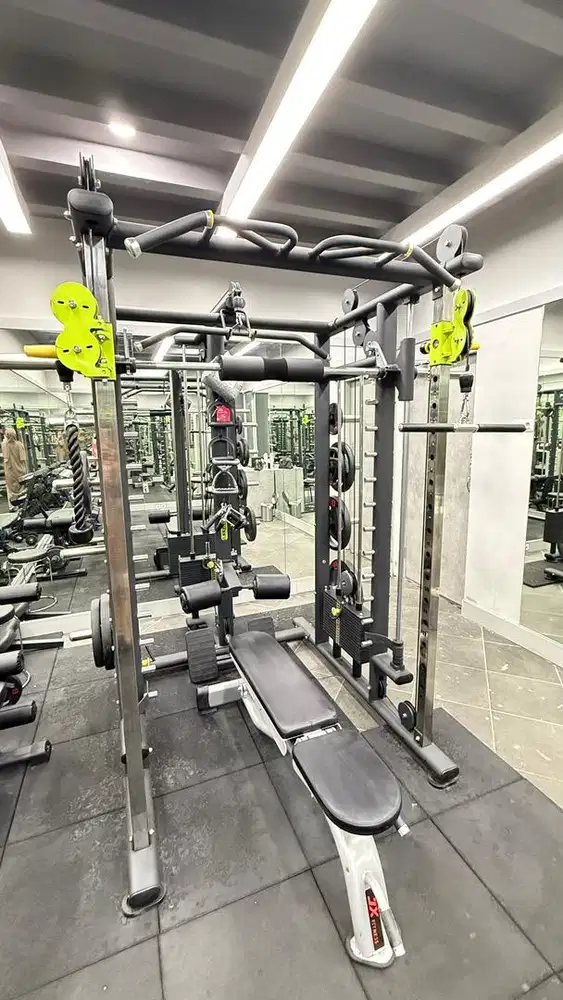 Jual 1 Rangkai Alat Fitnes + Set Dumble