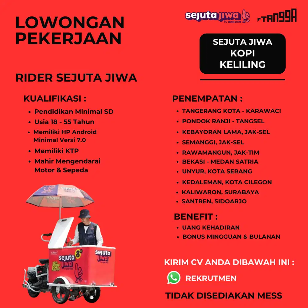 RIDER KOPI KELILING SEJUTA JIWA