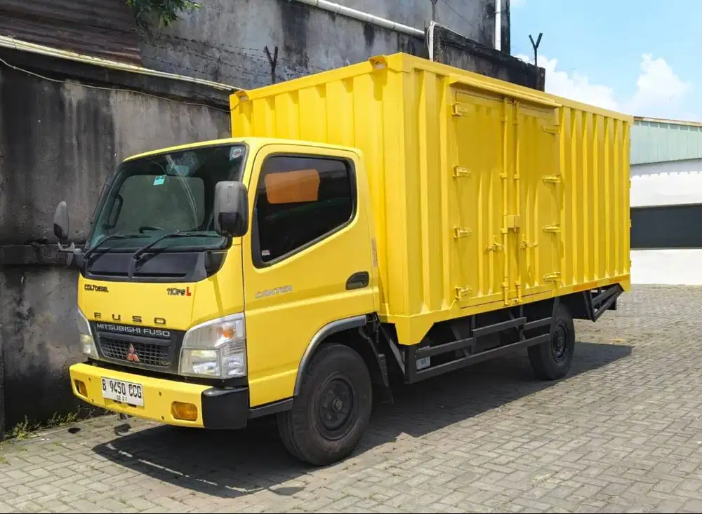 MURAH MULUS CDE LONG Mitsubishi Colt diesel FE71L engkel box besi 2019