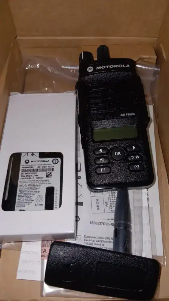Ht motorola xir p6620i uhf 403-527 mhz