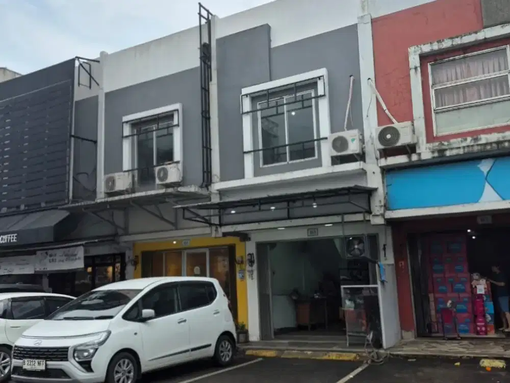 DIJUAL RUKO 2 LANTAI PASAR 8 ALAM SUTERA HADAP SELATAN