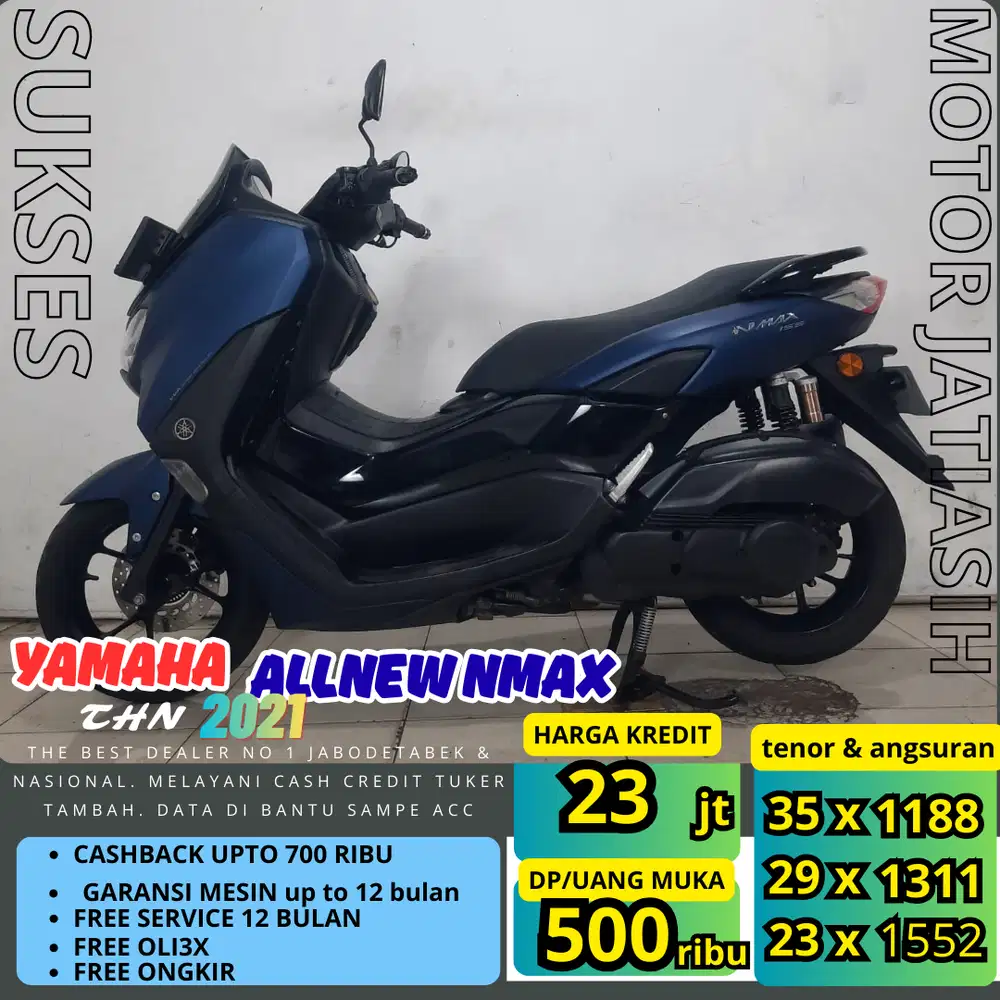 PROMO (SUKSES MOTOR) DP TERMURAH CUMA 500 RIBU YAMAHA ALLNEW NMAX 2021