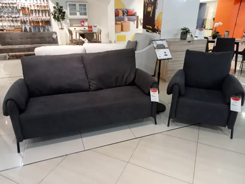 Kredit Sofa Judite Scandia Grey (Bisa Custom Warna)