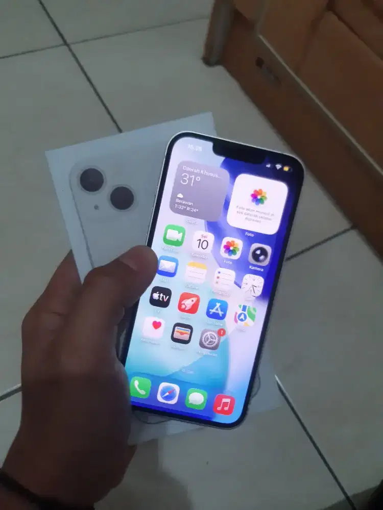 Iphone 13 256gb beacukai/ibox nego