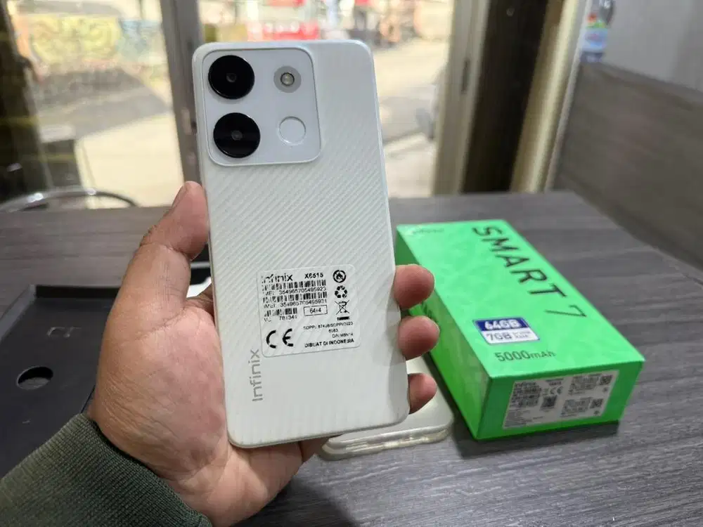 Infinix smart 7 4/64gb mulus fullset