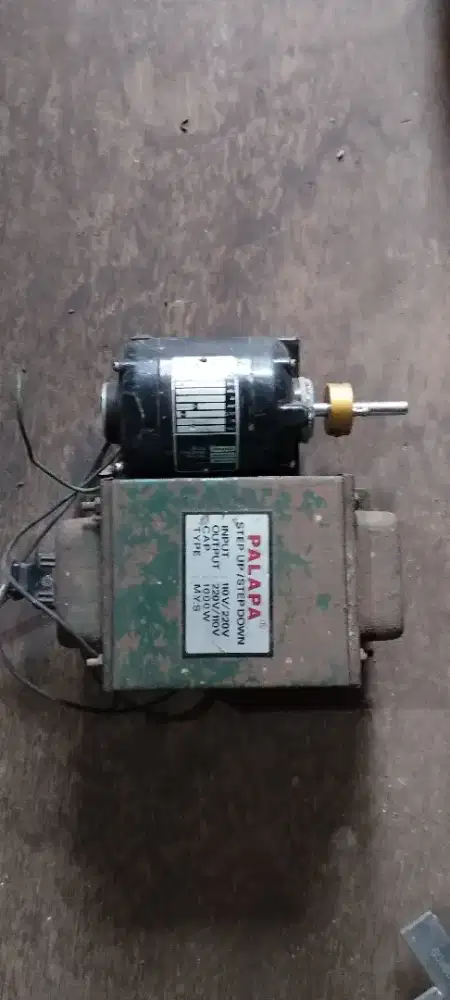 Dinamo 110 volt berikut step down