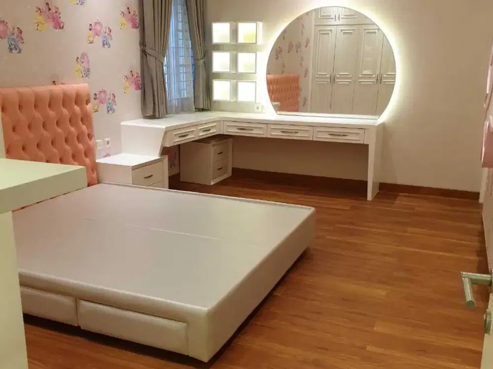 RUMAH 10 X 17 MENAGGIO GADING SERPONG SEMI FURNISH CAKEP