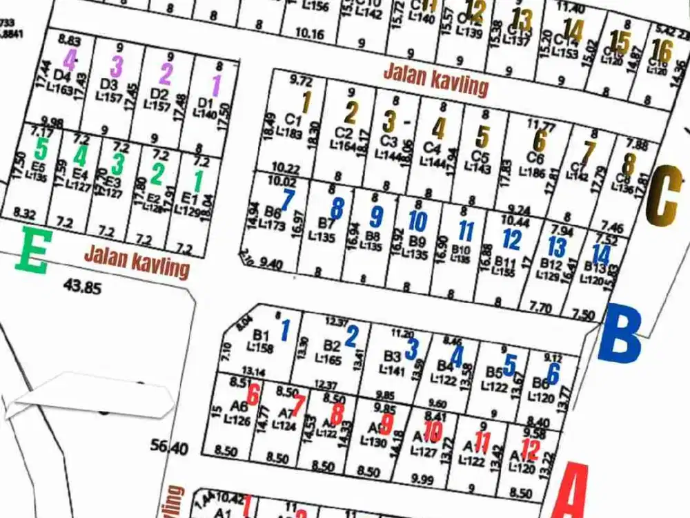 kavling bagus untuk kost/hunian