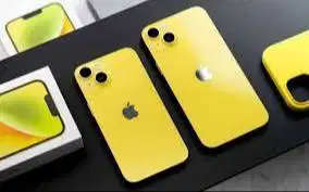 iPhone 14 256GB YELLOW BH 96% FULLSET MULUS - INTER AKTIF - MURAH