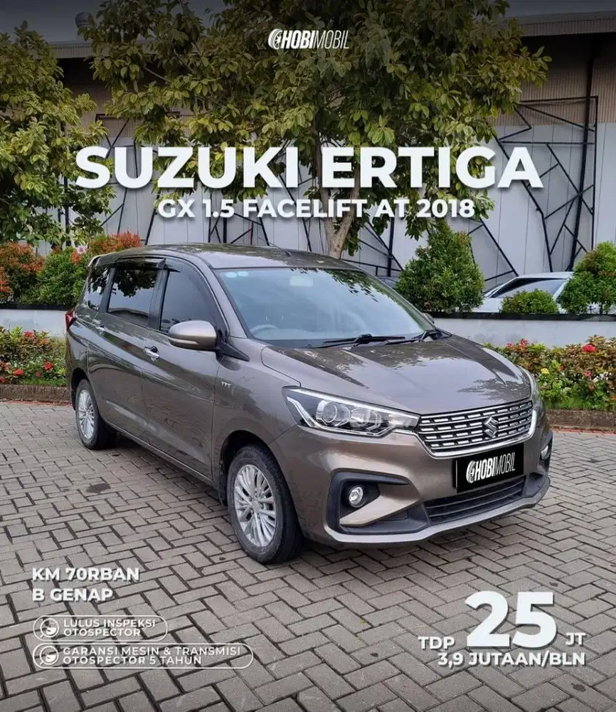Ertiga GX 1.5 AT 2018