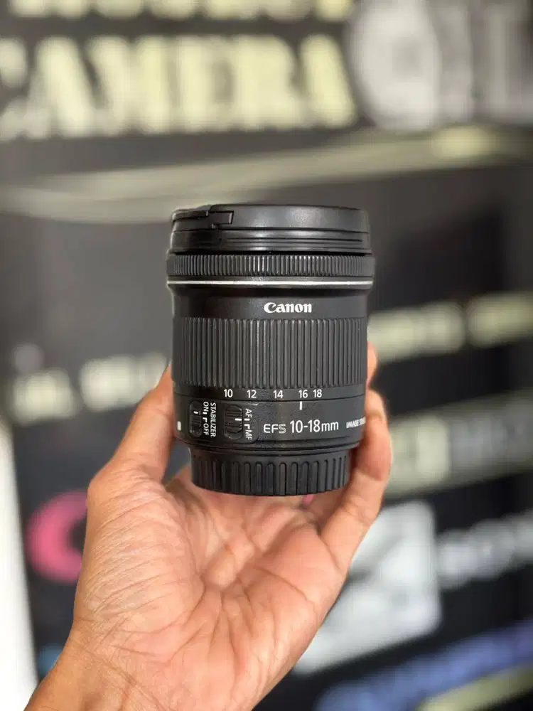 Canon 10-18mm IS STM Siap Pakai