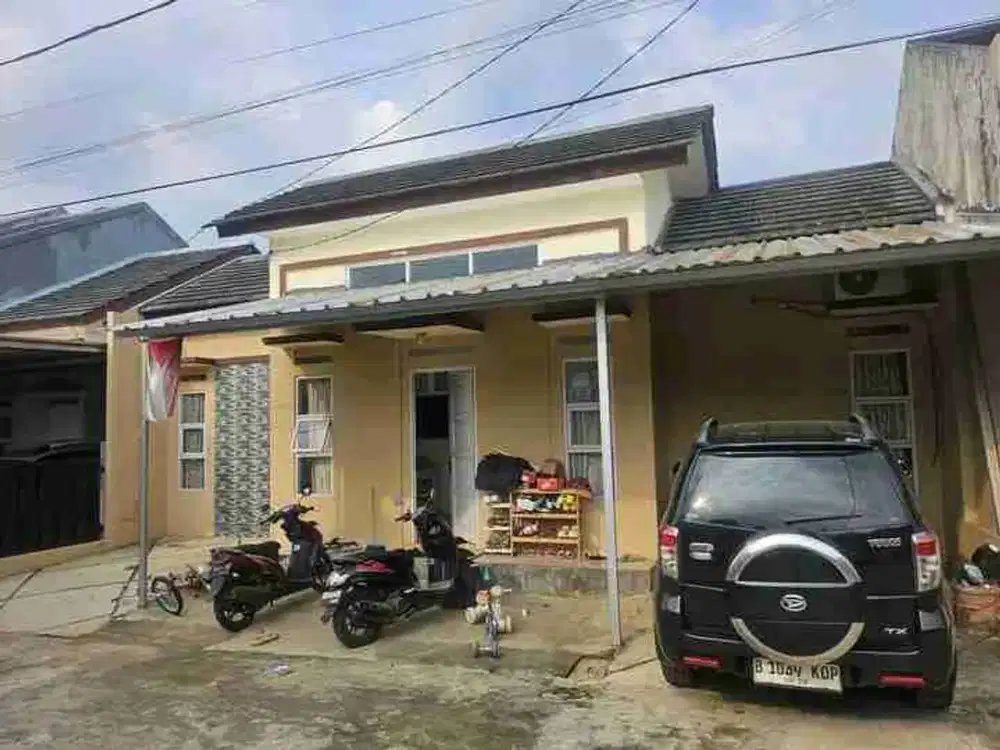 Rumah murah cluster di pasir putih sawangan