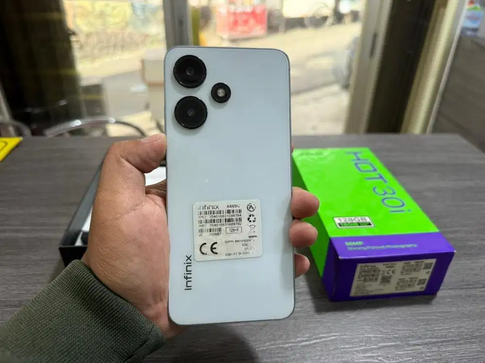 Infinix hot 30i 8/128gb mulus fullset