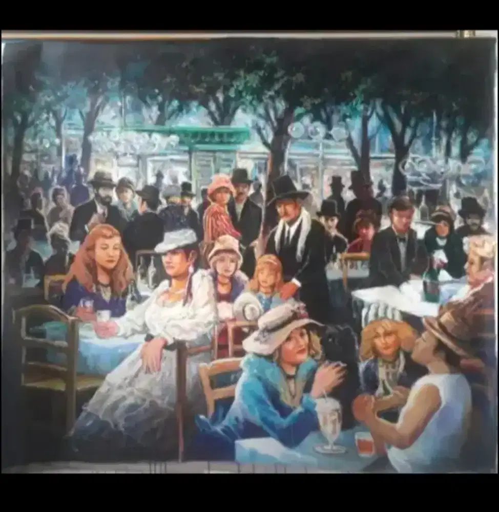 Di jual lukisan karya pelukis master internasional JP Laa Manroe