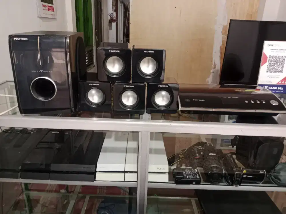Hometheater Polytron 5.1 Bekas Bluetooth  Pma Salon aktif karaoke