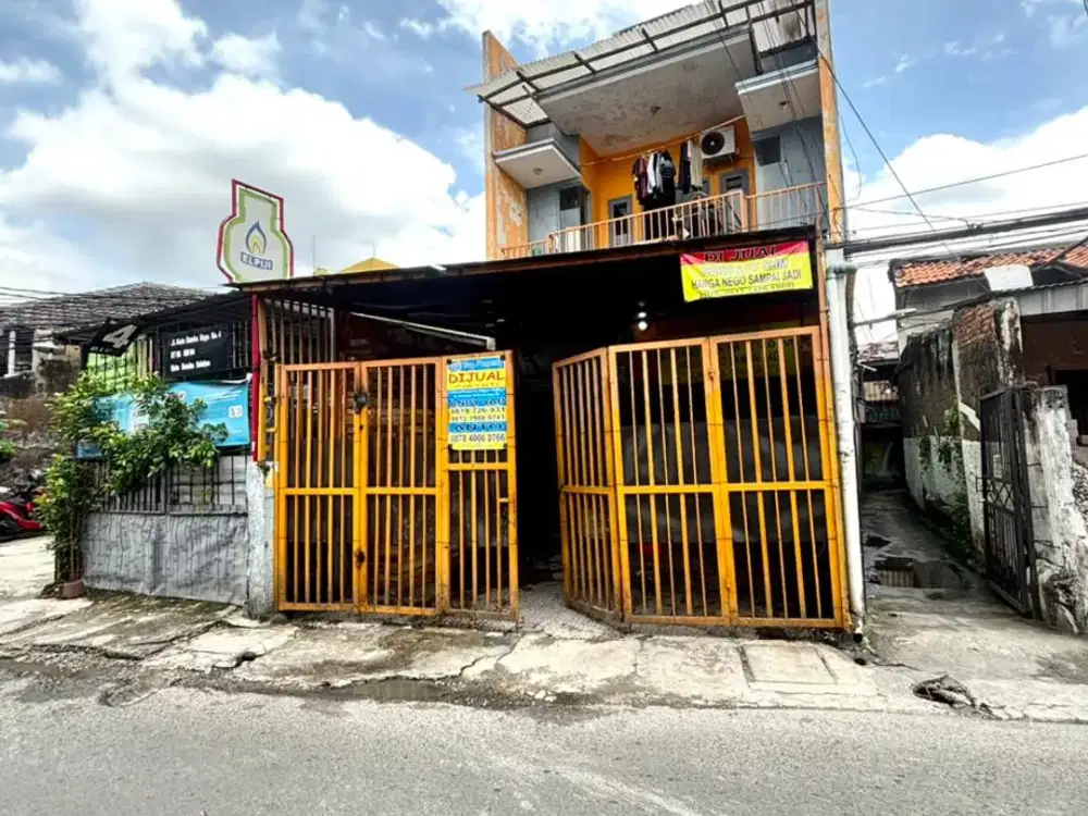 Ruko Strategis 2 Lantai di Pinggir Jalan Raya Kota Bambu - Dekat Stasiun Tanah Abang (Tempatnya strategis cocok buat usaha apa saja dan investasi)