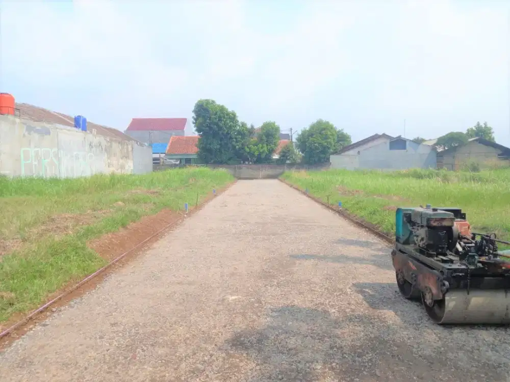 Siap Balik Nama, Tanah Kavling Row Jalan 5 Meter, 10 Menit Tol Kayu Manis