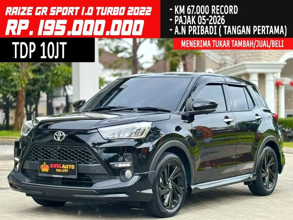 RAIZE GR SPORT ONE TONE 1.0 TURBO 2022