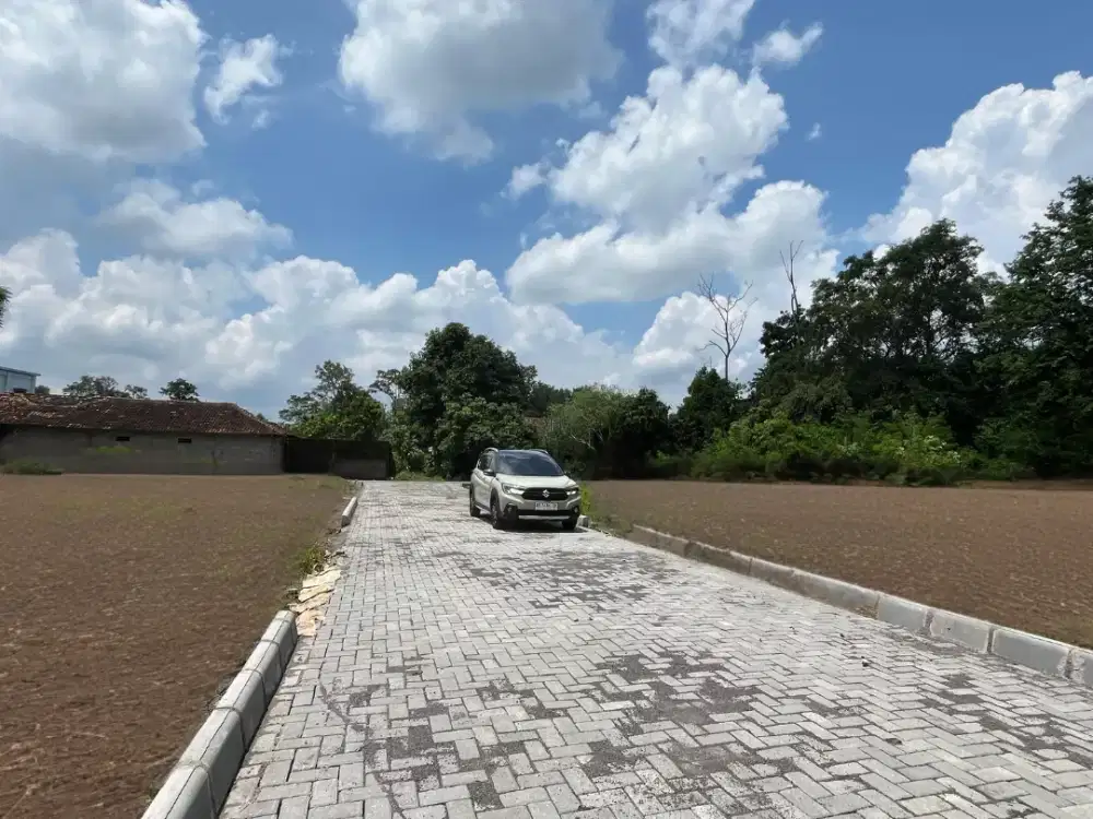 Tanah SHM Jogja Dekat Jalan Raya Jogja-Solo