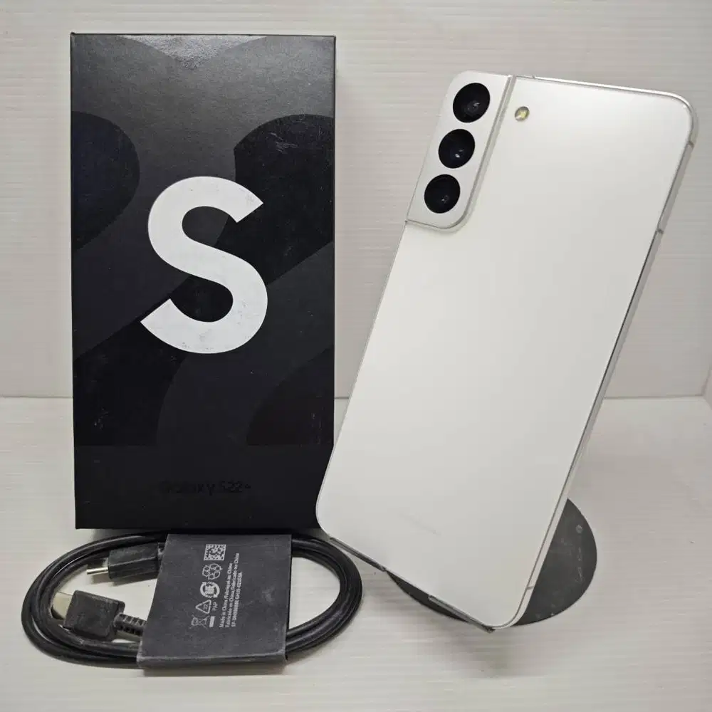 MULUS SAMSUNG GALAXY S22 PLUS WHITE 8/256 NO MINUS LENGKAP