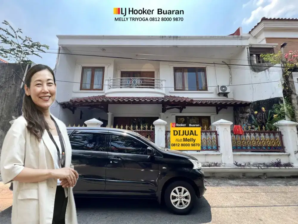 Dijual Rumah Modern Strategis Tengah Kota Kayu Putih Jakarta Timur