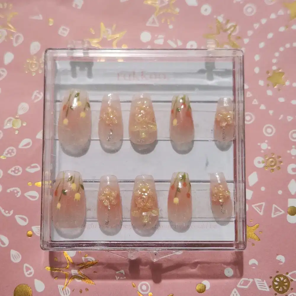 Kuku palsu, Nail Art press