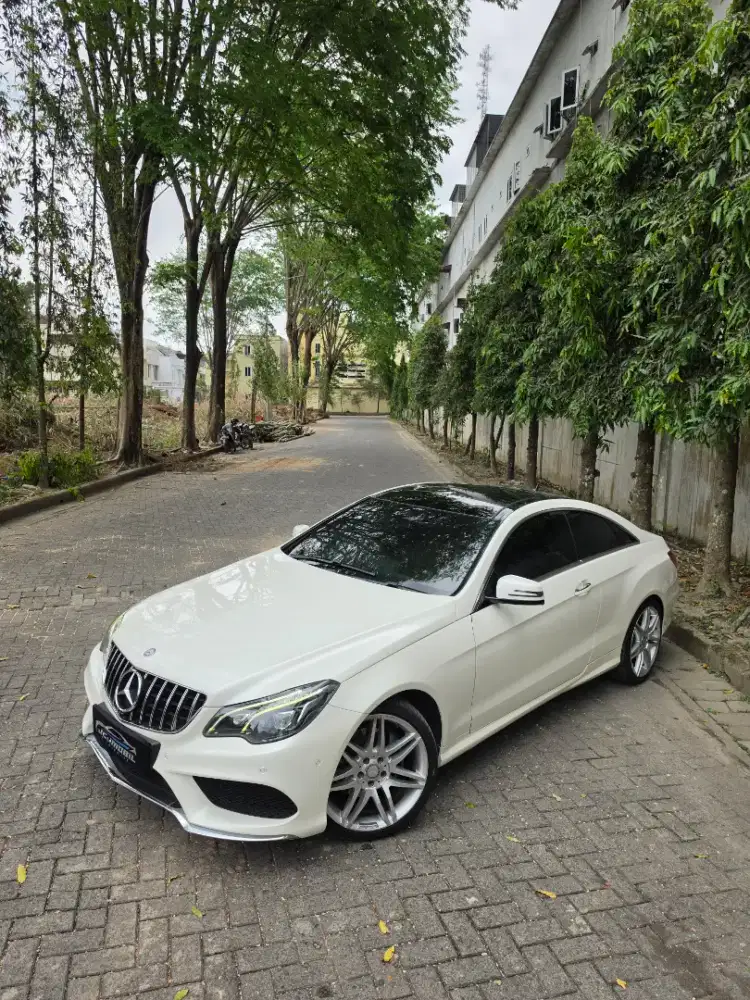 Mercy e250 coupe amg 2013 / 2014 A/T Putih