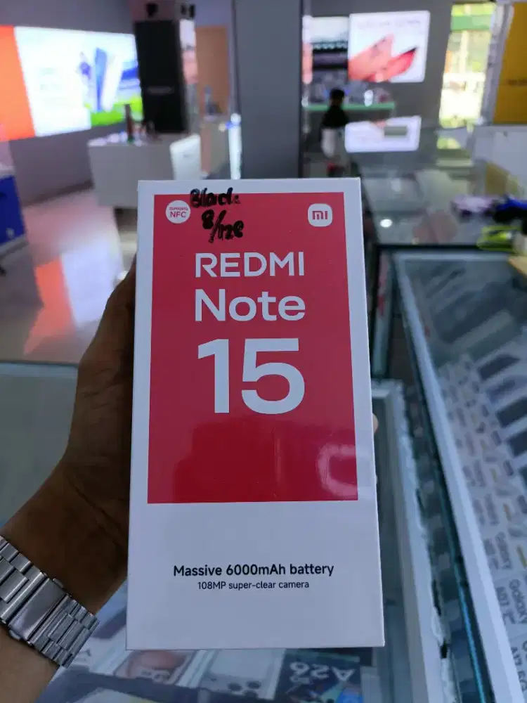 redmi note 15 8/128 new segel murah bergaransi