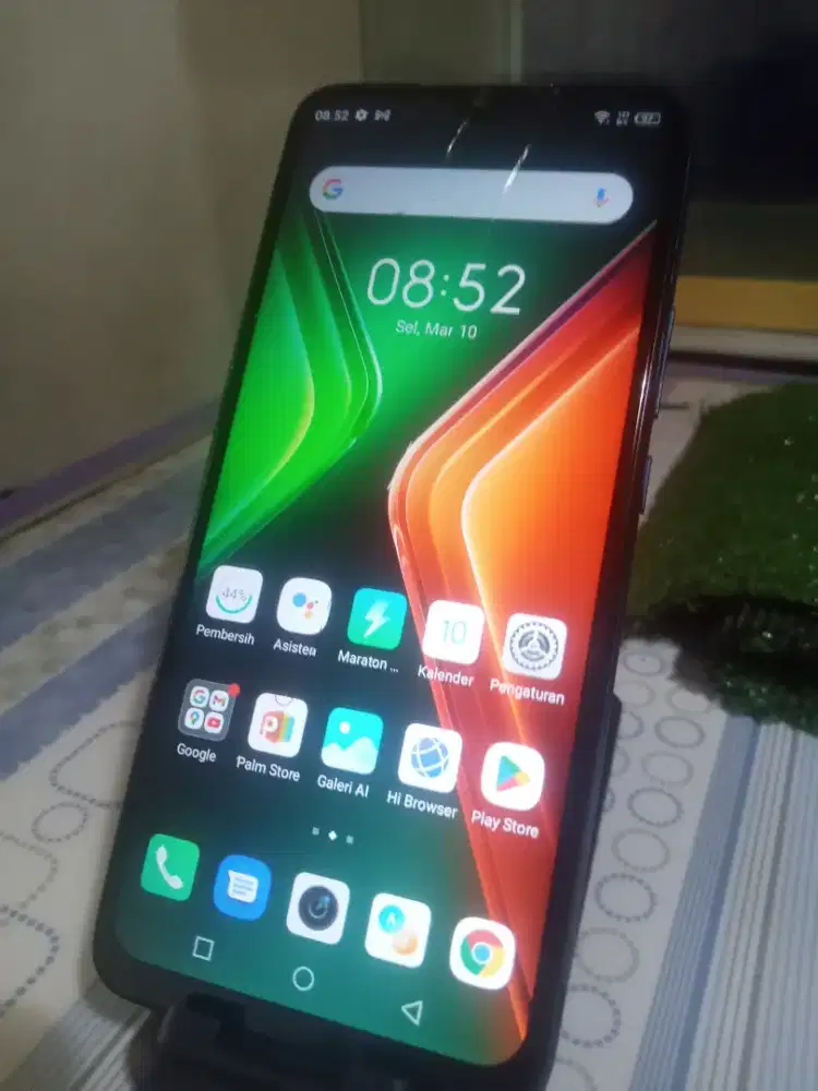 Infinix hot 11 play ram 4 retak normal