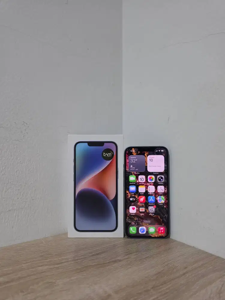 Apple iPhone 14 128GB 128 GB Blue Ex Resmi iBox Fullset Like New