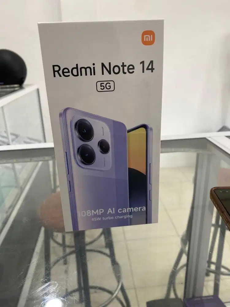 New Redmi Note 14 5G 8/256 Gb Black Segel