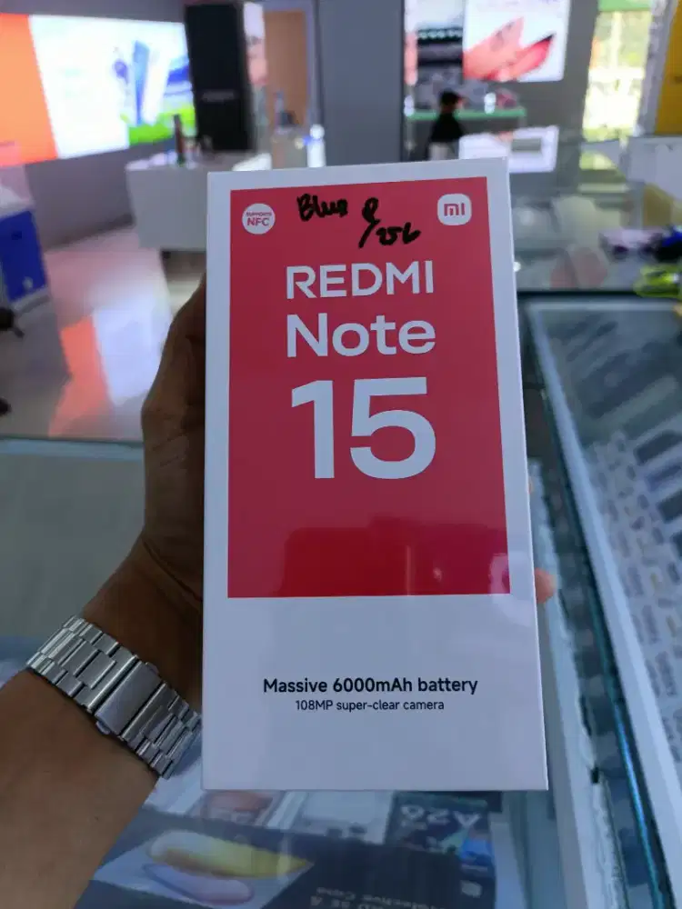 redmi note 15 8/256gb murmer bergaransi resmi