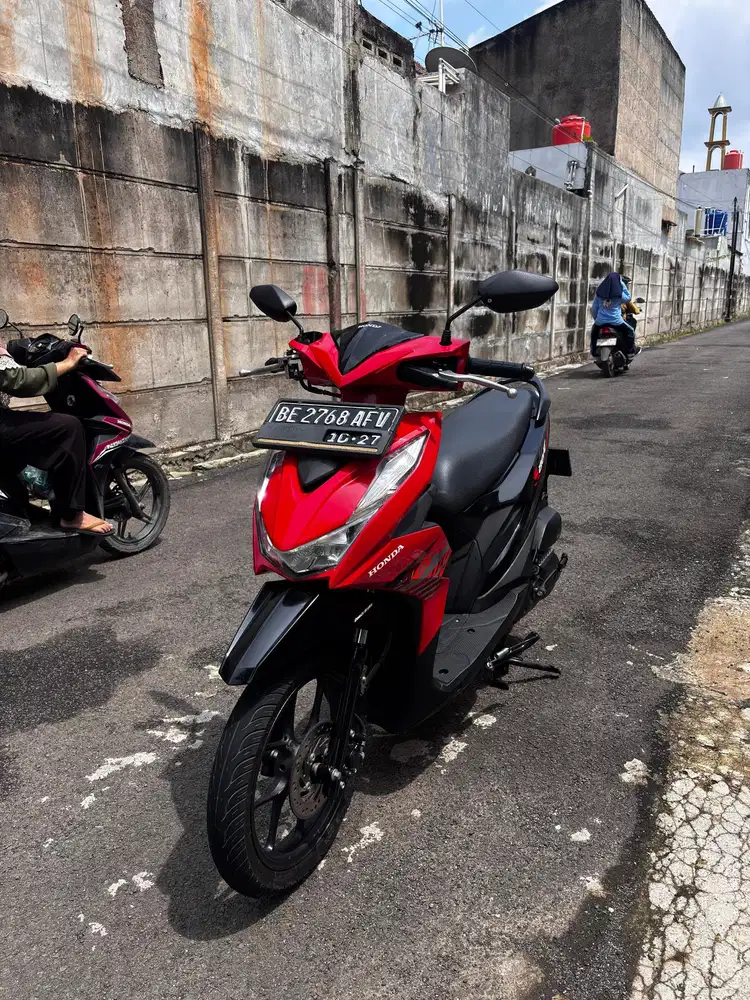 BEAT NEW CBS DELUXE MERAH 2021 Pajak Hidup