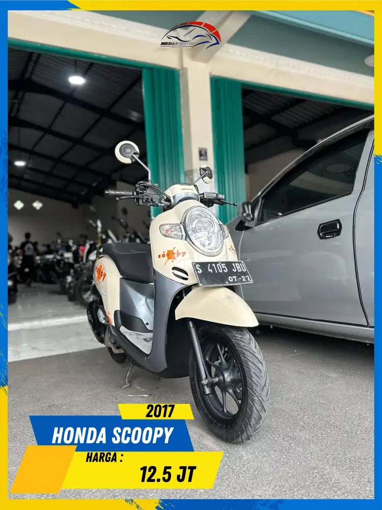 HONDA SCOOPY 2017 NEGO GAS POLLL HIKMAH MOTOR KEPUH