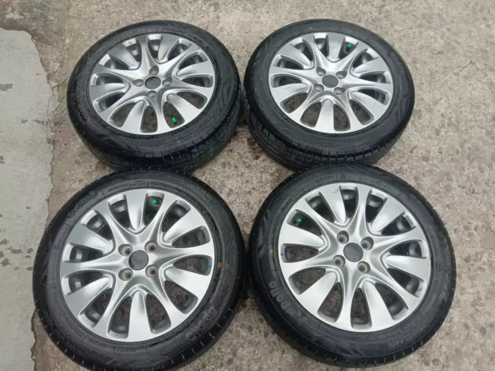 VELG RING 16 BALENO HATCBACK BAN 195/55 TEBAL SESUAI POTO