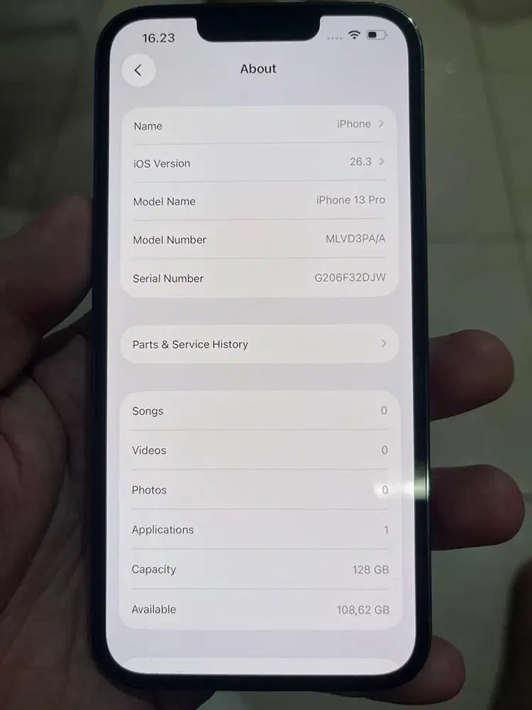 Iphone 13 Pro 128 GB Ex Ibox No Dus