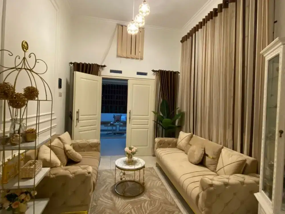 DIJUAL RUGI Rumah Estetik Full Furnish Mewah One Gate System 9 Menit Ke Suhat Malang