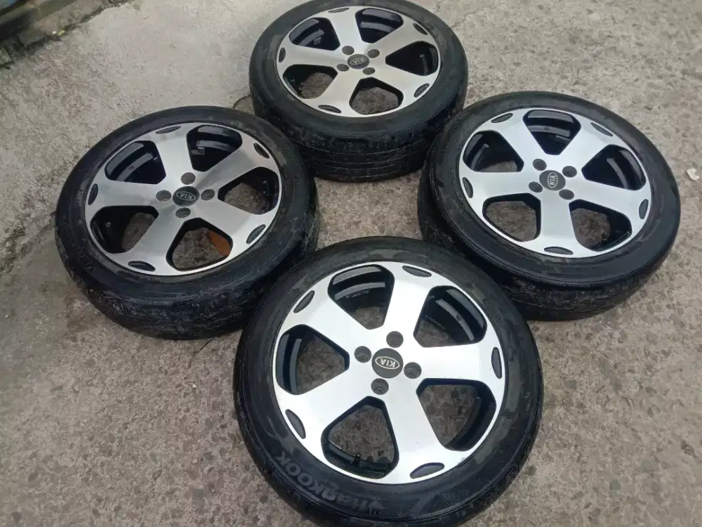 VELG RING 16 PCD 4X100 BLACK POLIS BAN 185/55