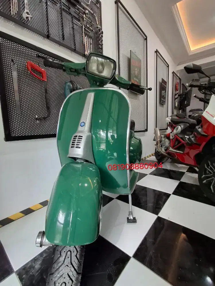 Vespa pts 100 1981 full restorasi surat lengkap