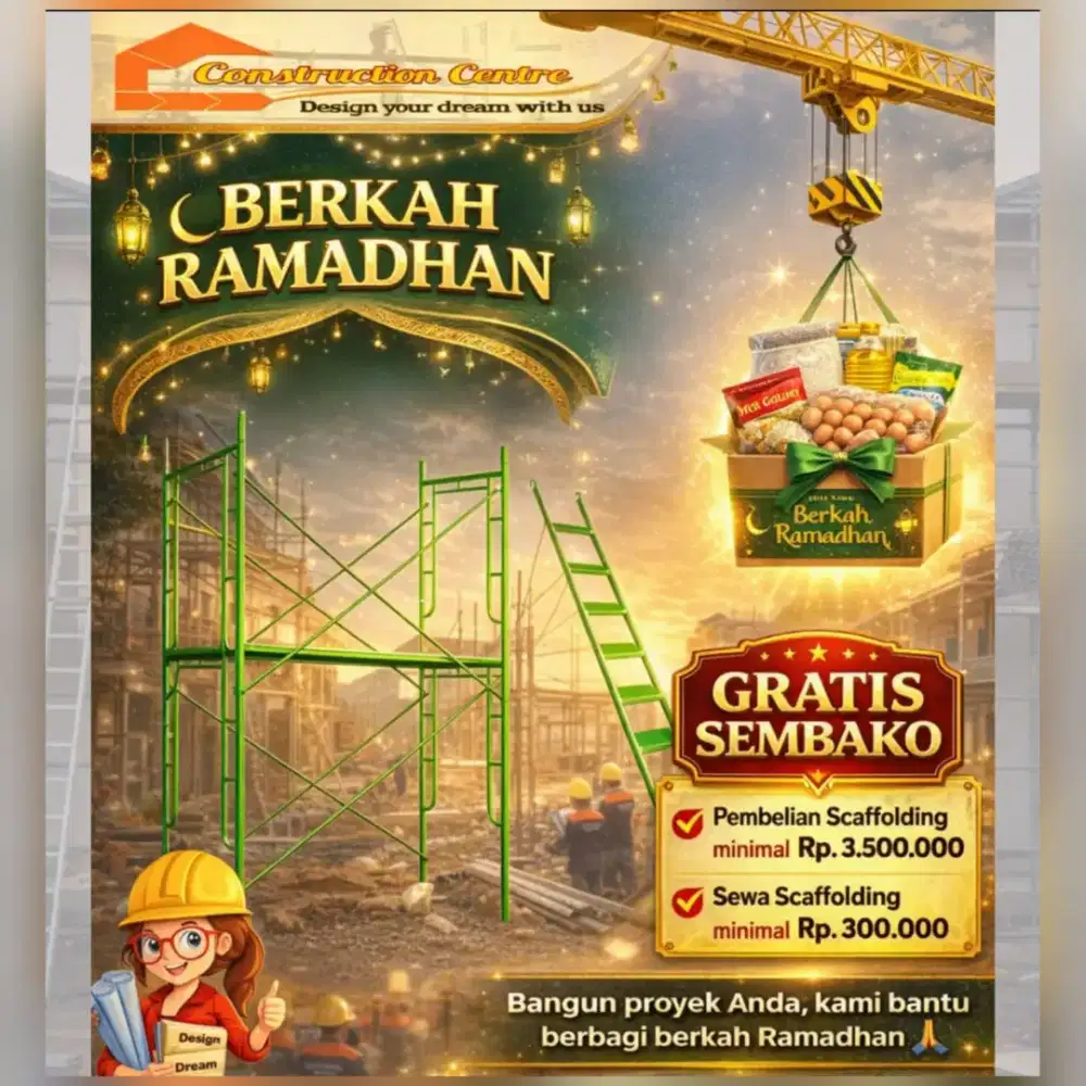 scaffolding besi gas hitam