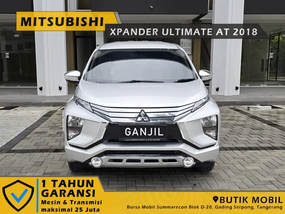 Xpander Ultimate AT 2018 Silver. TDP 36jt